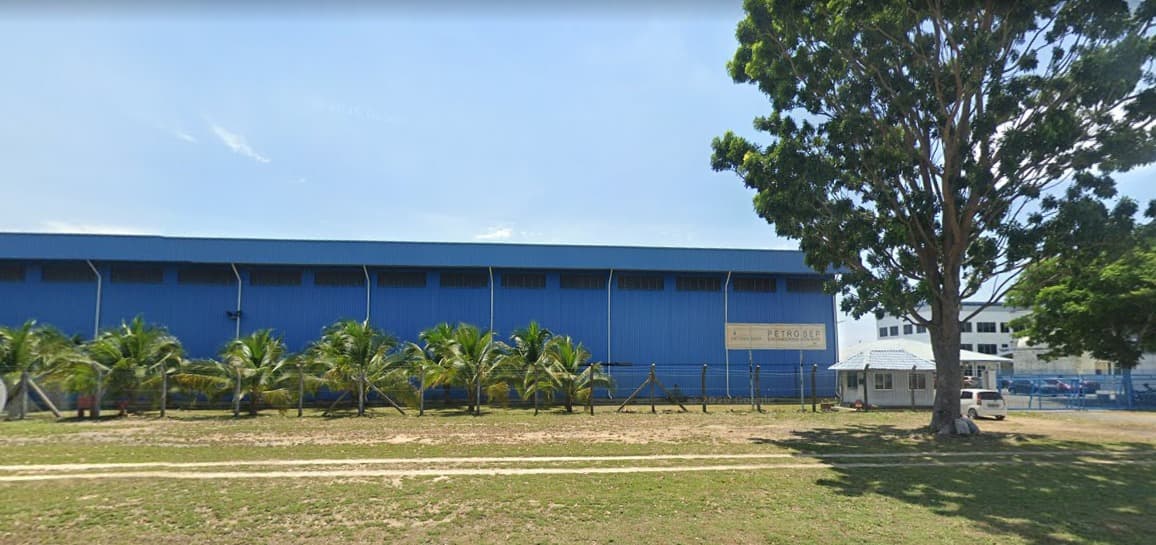 The Petro Sep Engineering signage at the Kerteh facility in Malaysia.